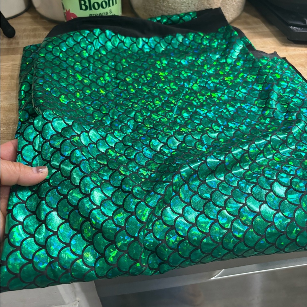 Mermaid print fabric